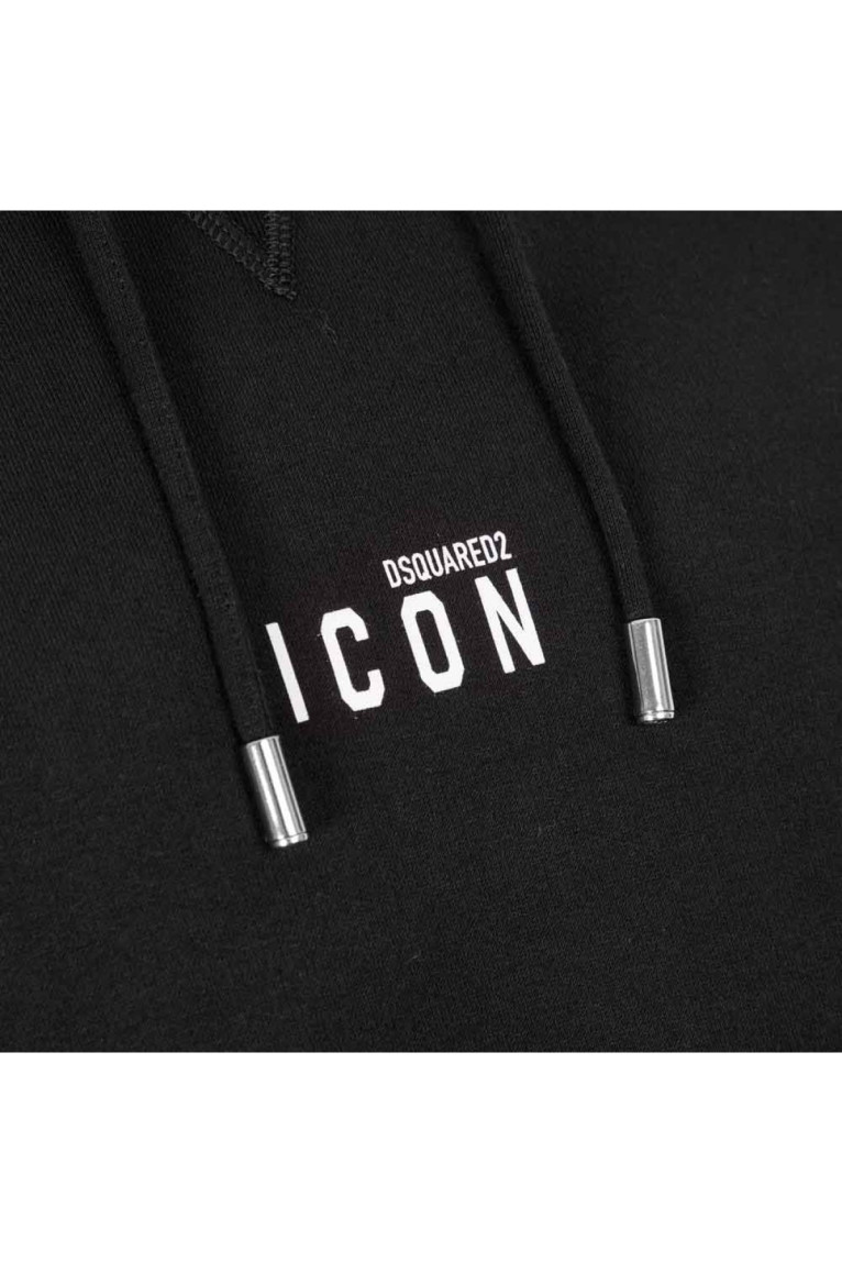 Sweat capuche print logo Dsquared2