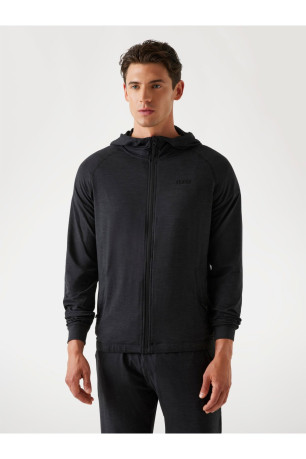 Sweat à capuche zippé Guess jeans