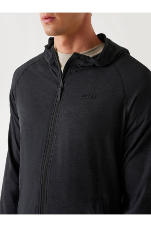 Sweat à capuche zippé Guess jeans