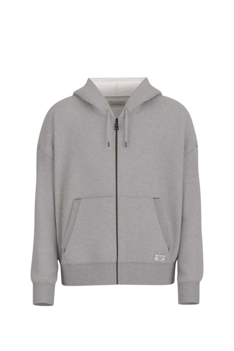 Sweat à capuche zippé Guess jeans