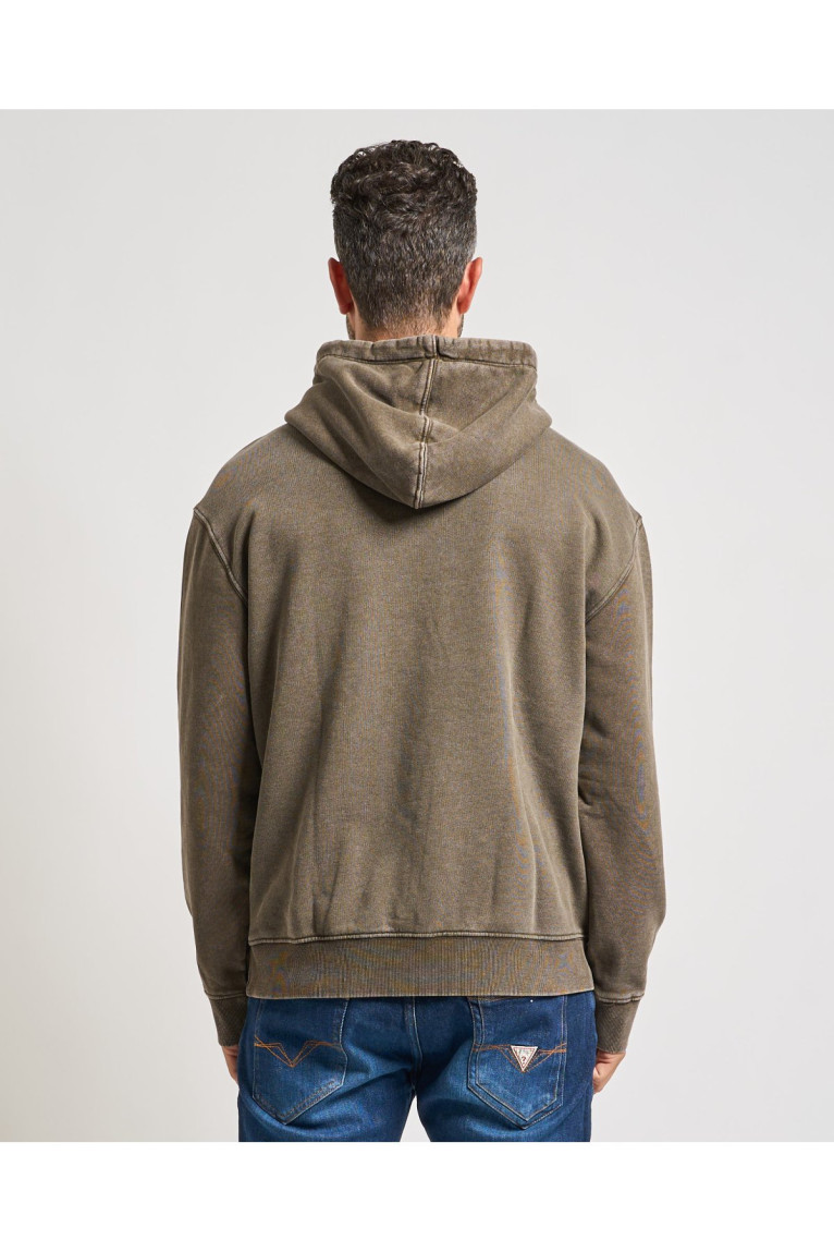 Sweat à capuche 100% coton Guess jeans