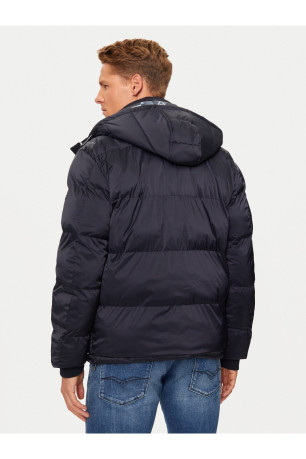 Doudoune capuche Guess jeans