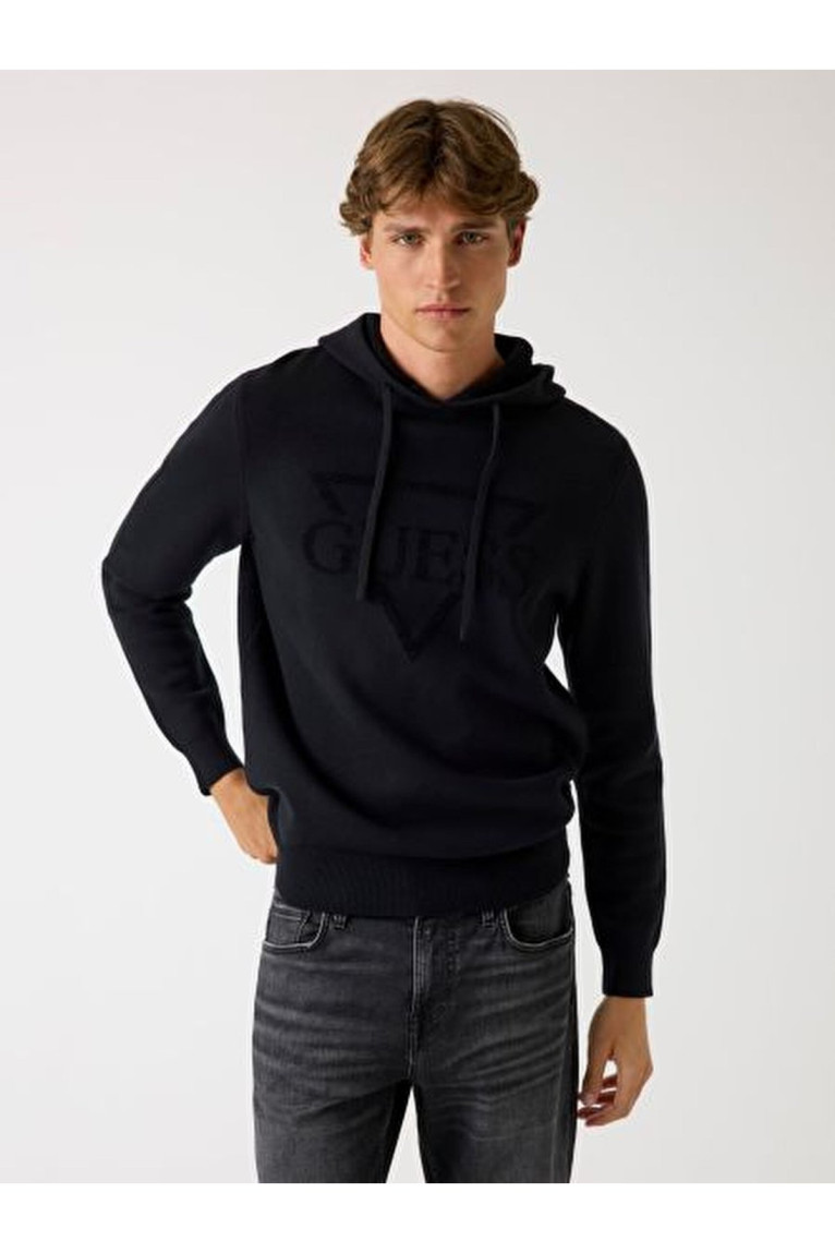 Sweat à capuche ML Guess jeans