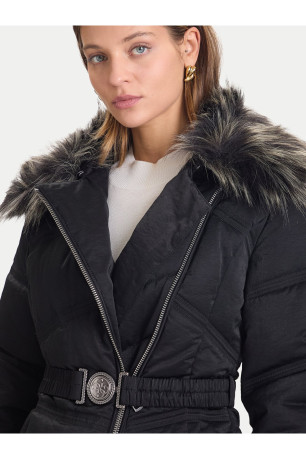 Blouson ML fourrure réversible Guess jeans