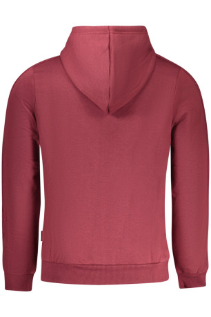 SWEAT-SHIRT FERMETURE ÉCLAIR ROUGE POUR HOMME US GRAND U.S. GRAND