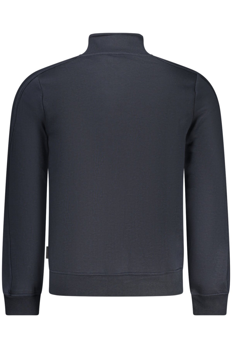 SWEAT-SHIRT BLEU À FERMETURE ÉCLAIR POUR HOMME US GRAND U.S. GRAND