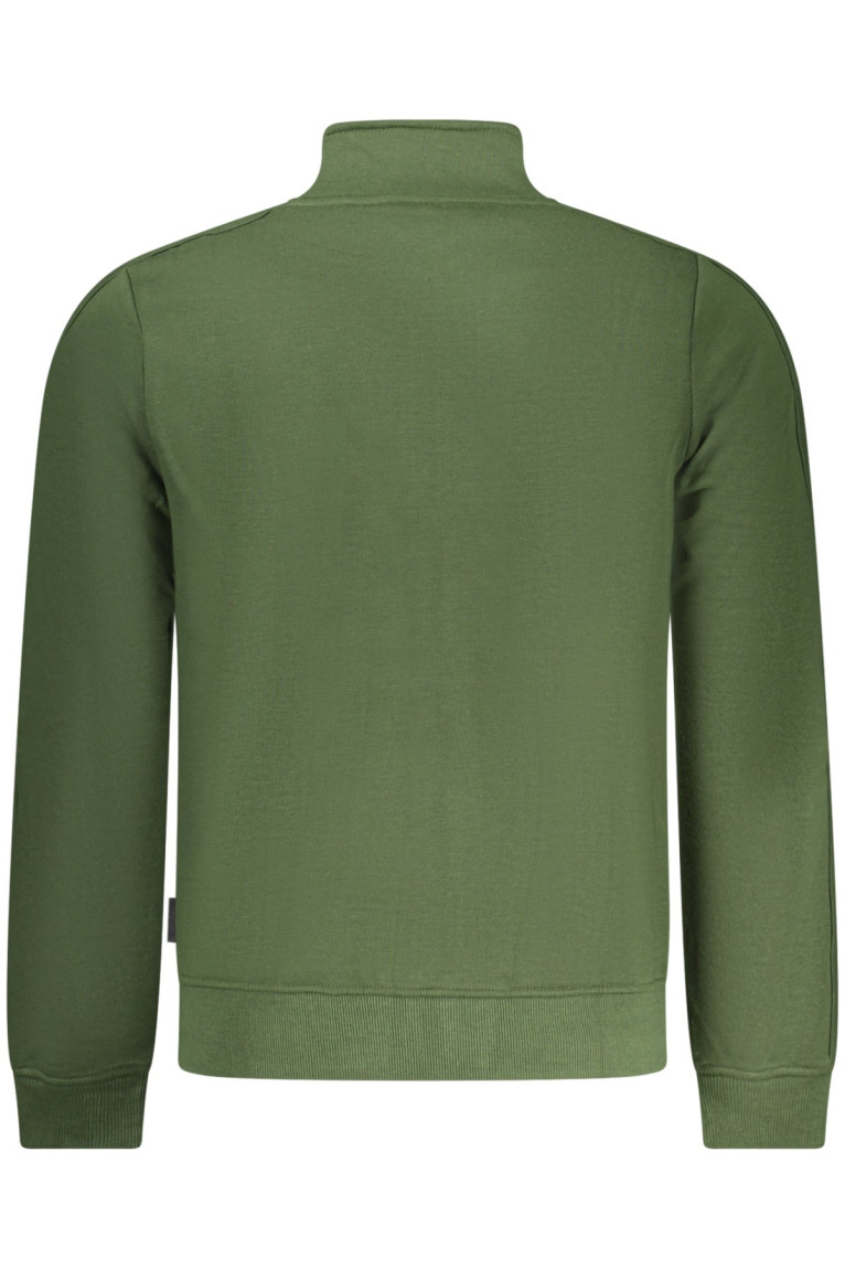 SWEAT-SHIRT VERT À FERMETURE ÉCLAIR POUR HOMME US GRAND U.S. GRAND