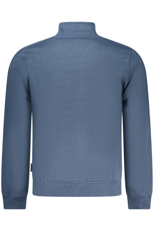 SWEAT-SHIRT BLEU À FERMETURE ÉCLAIR POUR HOMME US GRAND U.S. GRAND