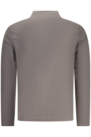 SWEAT-SHIRT GRIS À FERMETURE ÉCLAIR POUR HOMME US GRAND U.S. GRAND