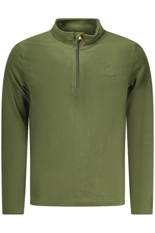 SWEAT-SHIRT VERT À FERMETURE ÉCLAIR POUR HOMME US GRAND U.S. GRAND