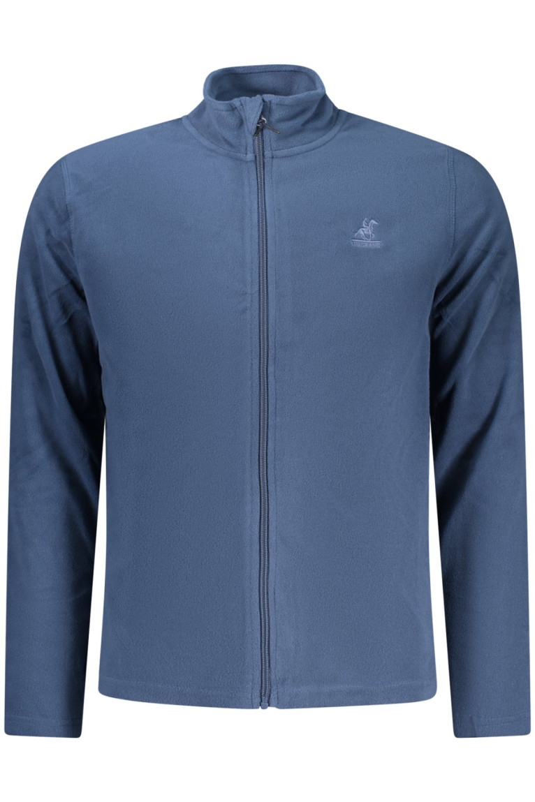 SWEAT-SHIRT BLEU À FERMETURE ÉCLAIR POUR HOMME US GRAND U.S. GRAND