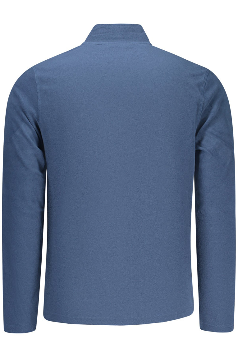 SWEAT-SHIRT BLEU À FERMETURE ÉCLAIR POUR HOMME US GRAND U.S. GRAND