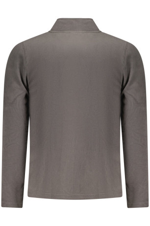 SWEAT-SHIRT GRIS À FERMETURE ÉCLAIR POUR HOMME US GRAND U.S. GRAND