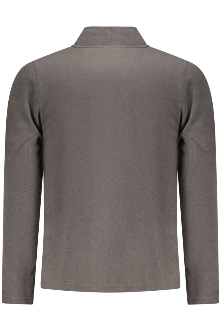 SWEAT-SHIRT GRIS À FERMETURE ÉCLAIR POUR HOMME US GRAND U.S. GRAND