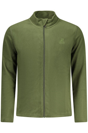 SWEAT-SHIRT VERT À FERMETURE ÉCLAIR POUR HOMME US GRAND U.S. GRAND