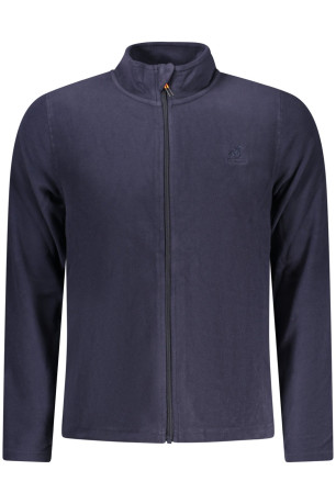 SWEAT-SHIRT BLEU À FERMETURE ÉCLAIR POUR HOMME US GRAND U.S. GRAND