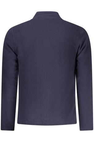 SWEAT-SHIRT BLEU À FERMETURE ÉCLAIR POUR HOMME US GRAND U.S. GRAND