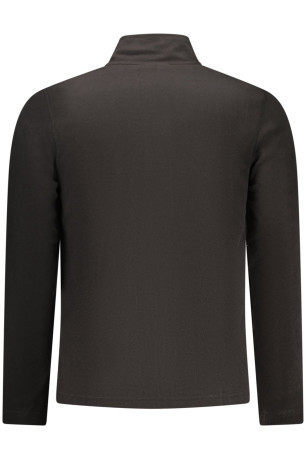 SWEAT-SHIRT NOIR À FERMETURE ÉCLAIR POUR HOMME US GRAND U.S. GRAND