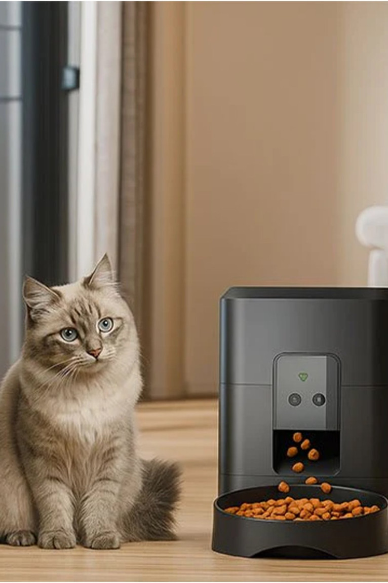 Distributeur automatique de nourriture connecté pour chat I NEED ME ONE