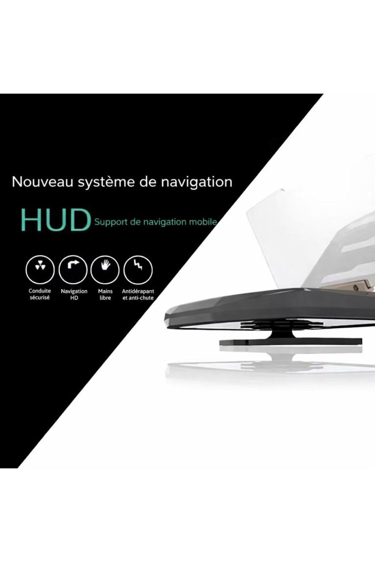 Écran HUD intelligent 20,32 x 14,22 x 4,57 cm I NEED ME ONE