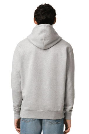 Sweat à capuche Ami de Coeur Gris Ami paris