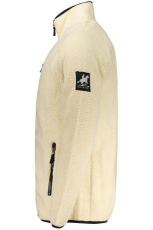 SWEAT-SHIRT BLANC À FERMETURE ÉCLAIR POUR HOMME US GRAND U.S. GRAND