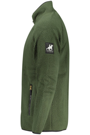 SWEAT-SHIRT VERT À FERMETURE ÉCLAIR POUR HOMME US GRAND U.S. GRAND