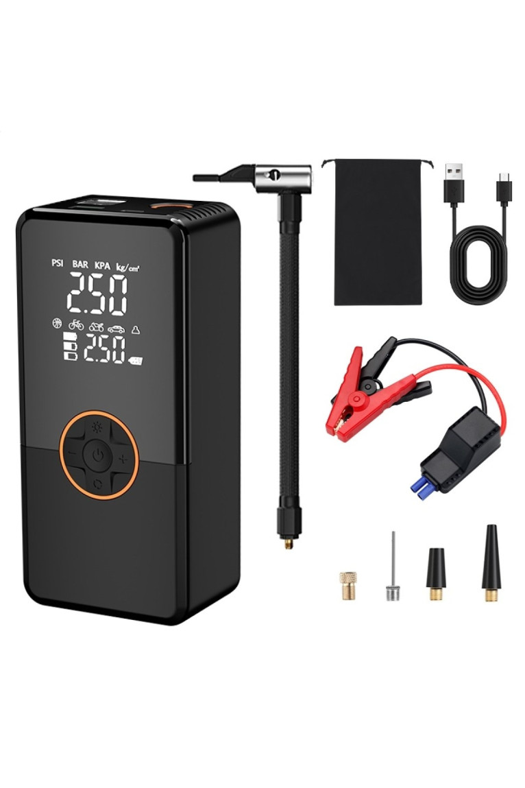 Power bank démarreur de voiture et gonfleur intégré 8000 mAh PLATINET