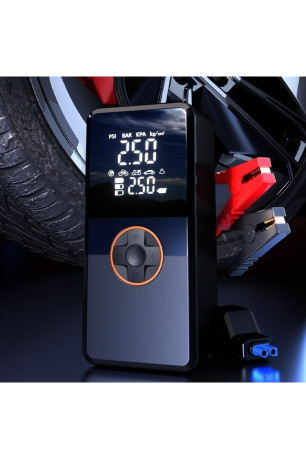 Power bank démarreur de voiture et gonfleur intégré 8000 mAh PLATINET