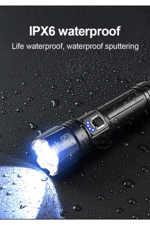 Lampe de poche rechargeable USB 300W 16,5 cm I NEED ME ONE
