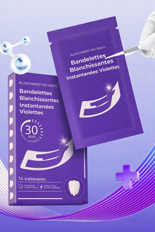 Bande blanchissante instantanée Violette (14 traitements) I NEED ME ONE