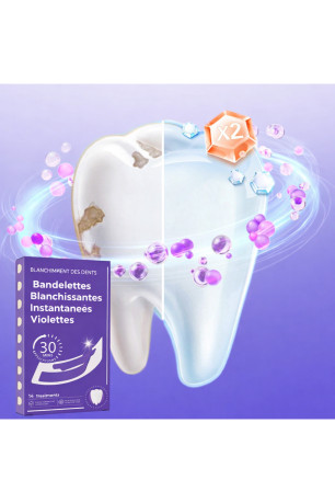 Bande blanchissante instantanée Violette (14 traitements) I NEED ME ONE