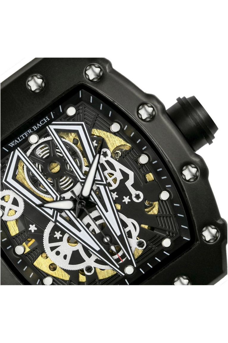 Montre automatique - WALTER BACH - Black/Black/Black Walter bach