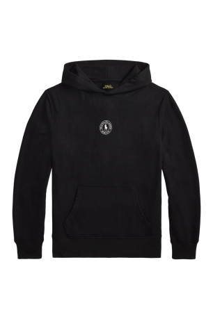 Sweat à capuche logo Noir Ralph lauren