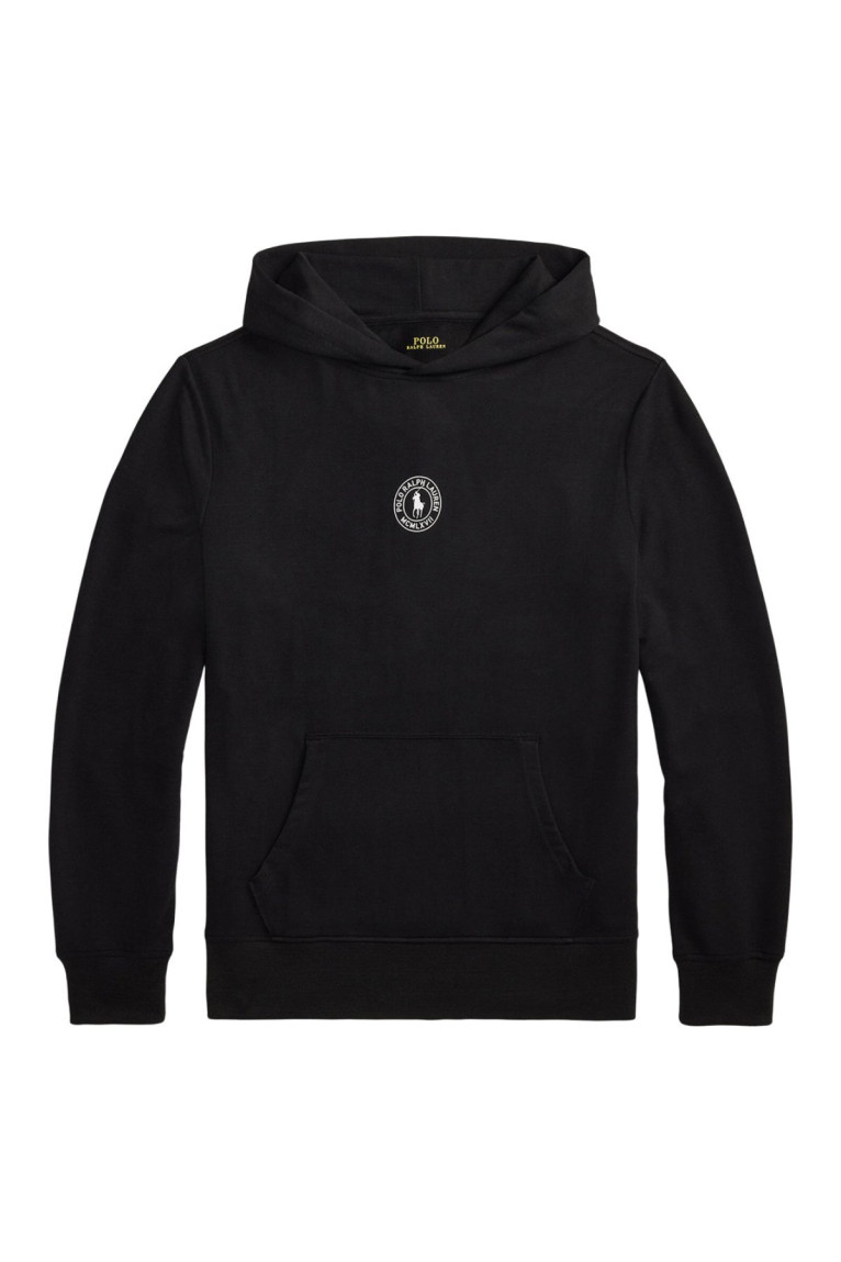 Sweat à capuche logo Noir Ralph lauren