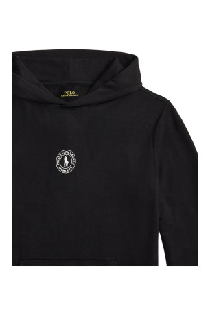 Sweat à capuche logo Noir Ralph lauren