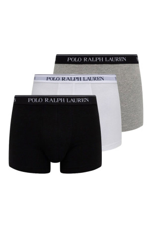 Tripack boxers coton stretch Multicolore Ralph lauren
