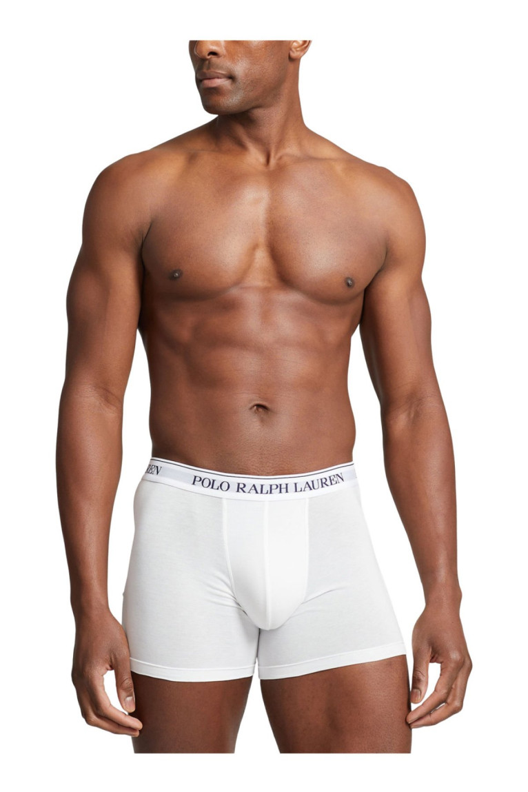 Tripack boxers coton stretch Multicolore Ralph lauren