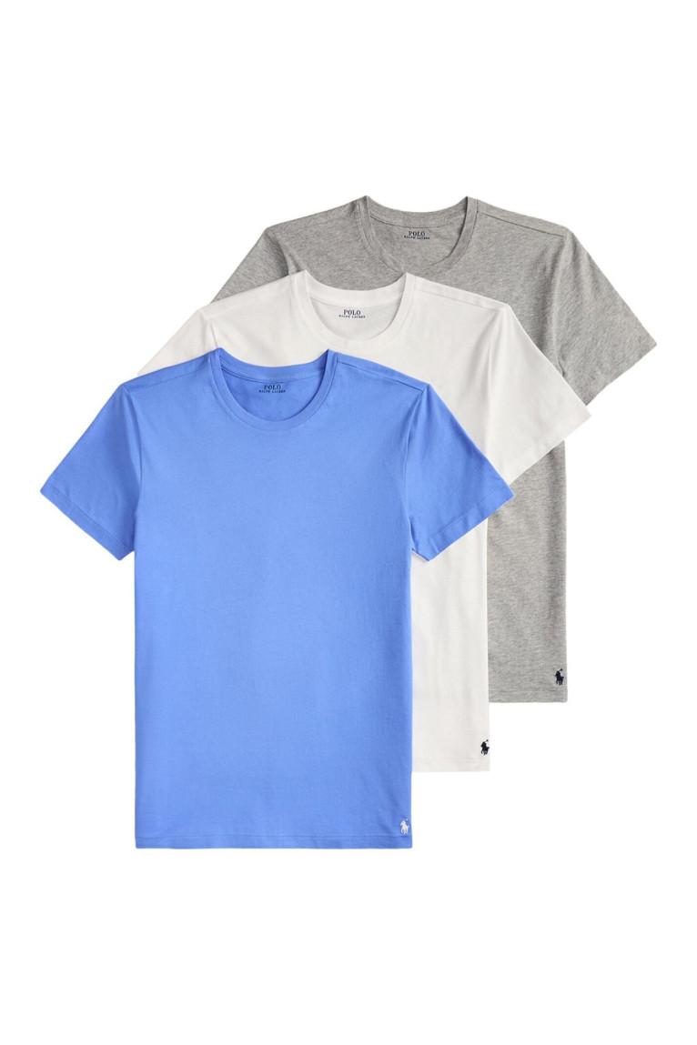 Tripack t-shirts manches courtes Ralph lauren