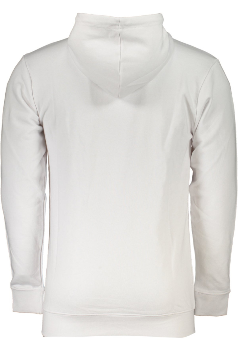 Sweat à capuche manches longues blanc Cavalli Class