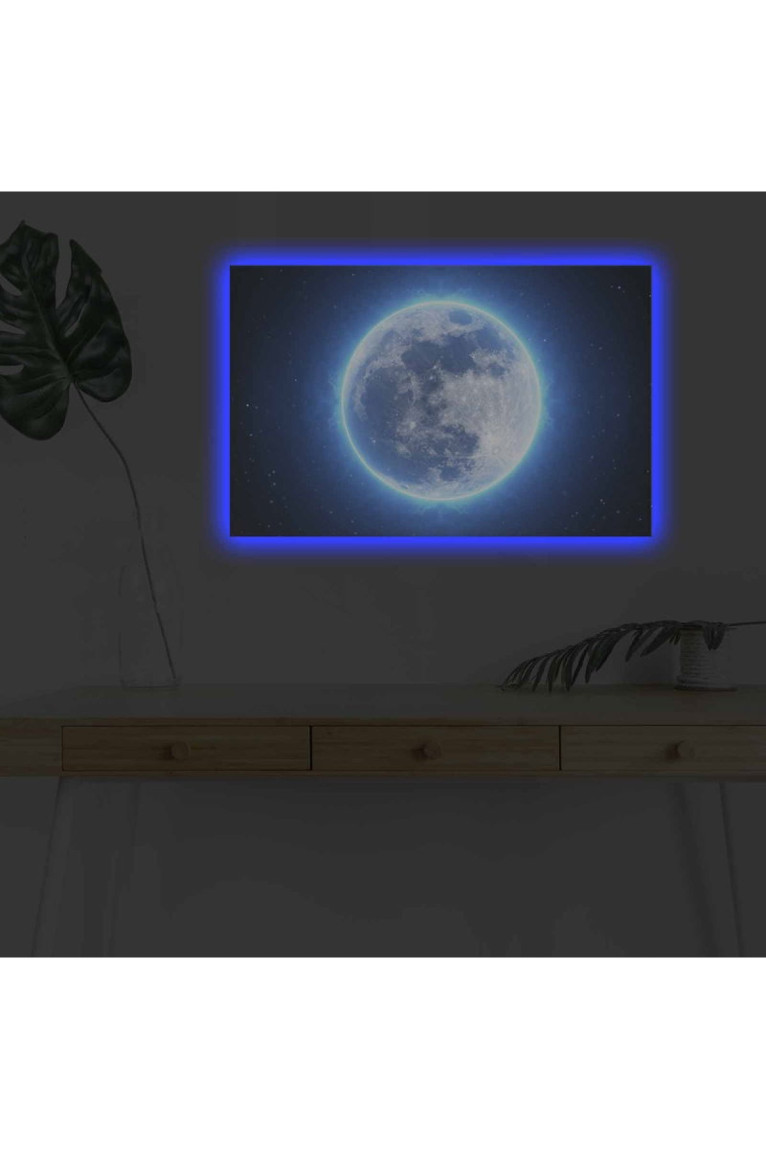 Toile décorative LED - NASA-023 - Multicolor - 254LED4344 Wall addiction