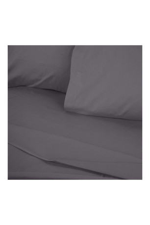 Drap-housse simple Renforcé Small - 90x190+30cm - Grey MIX & MATCH