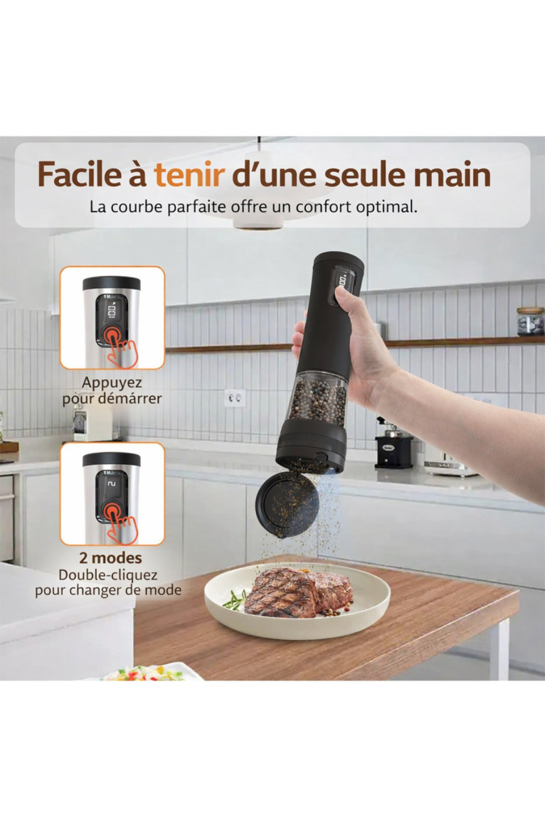 Ensemble de 2 moulins automatiques I NEED ME ONE