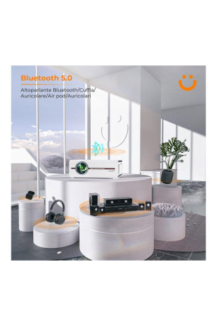 Mini Projecteur v5 WiFi/Bluetooth Blanc YABER