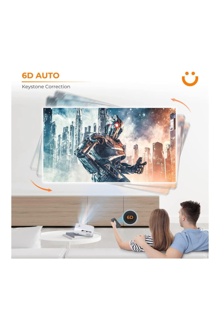 Projecteur Pro v7 Blanc YABER