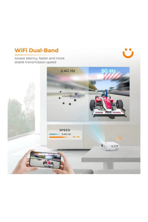 Projecteur Pro v7 Blanc YABER