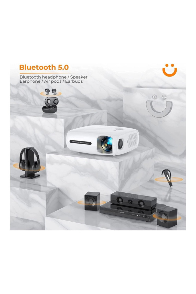 Projecteur Pro v7 Blanc YABER