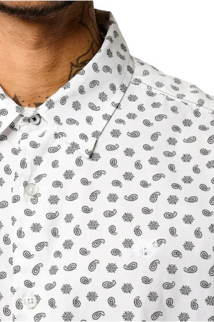 Chemise ML coton imprimé Kaporal