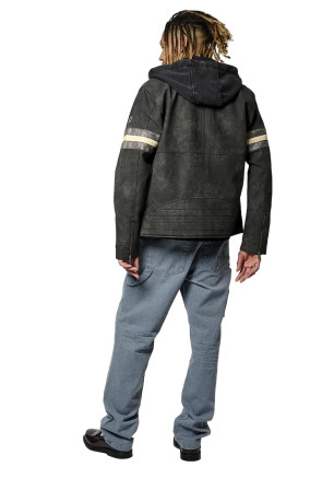 Blouson à capuche réversible Kaporal