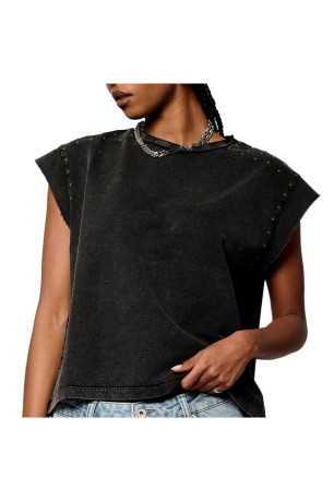 T-shirt clouté manches courtes Kaporal